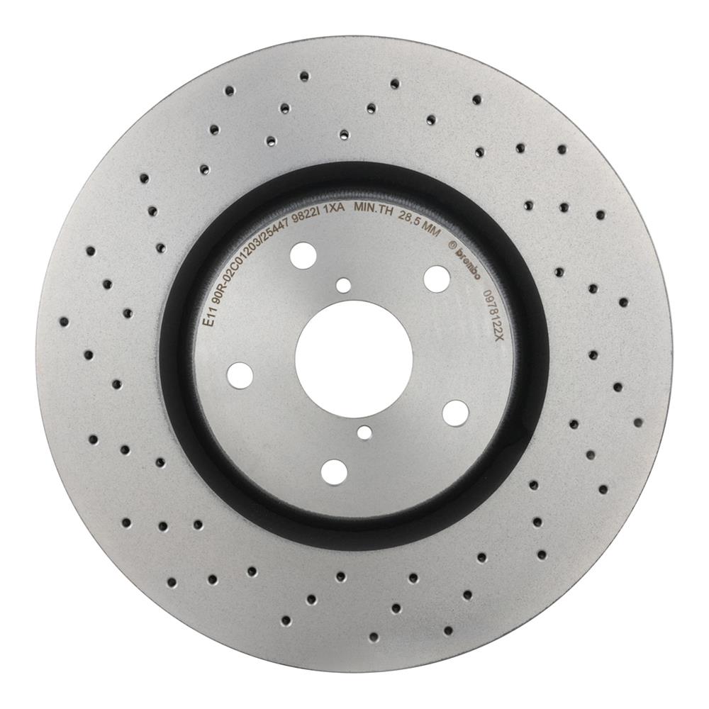 Brembo Xtra Drilled Performance Rotors 09.7812.2X 