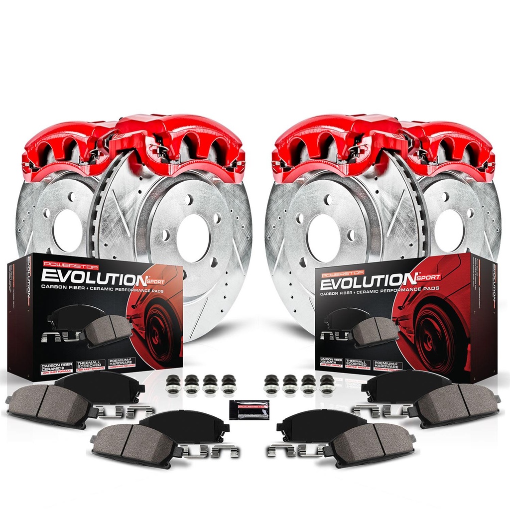 PowerStop Z23 Evolution Sport Brake Upgrade Kits with Calipers
