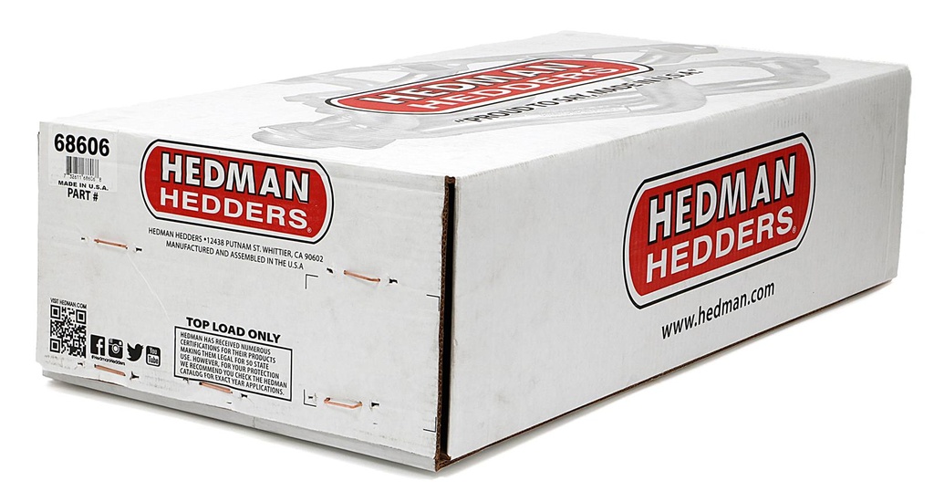 Hedman Street Headers 68600 Camaro Small Block