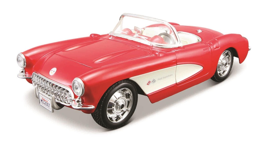 1:24 Scale 1957 Chevy Corvette Diecast Model 39275 