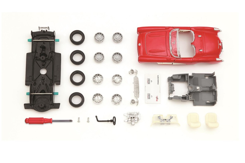 1:24 Scale 1957 Chevy Corvette Diecast Model 39275 