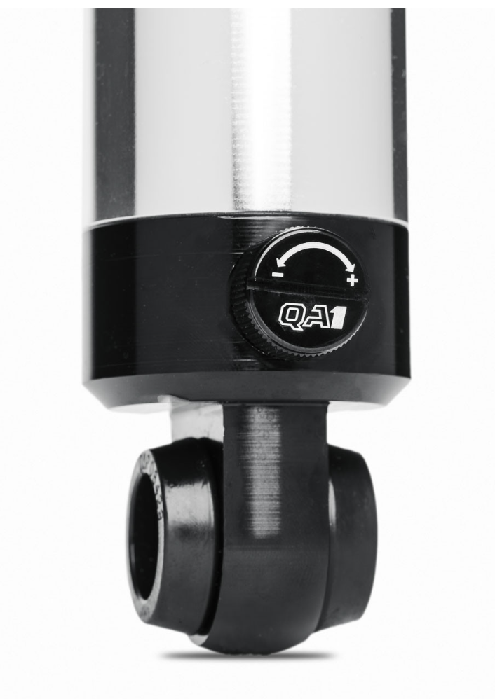 QA1  STOCKER STAR SHOCK, SINGLE ADJUSTABLE, 8-3/4IN. TO 11-1/8IN., BUSHING/BUSHING