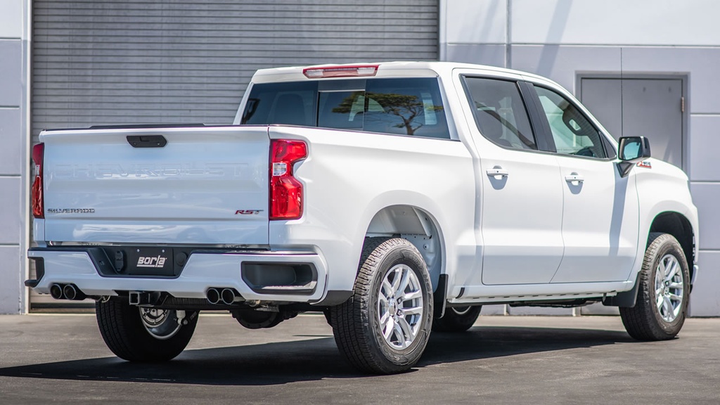 2019-2025 Chevrolet Silverado 1500/ 2019-2025 GMC Sierra 1500 Cat-Back Exhaust System S-Type Part # 140770BC