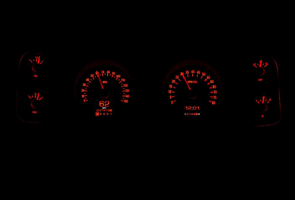 Dakota Digital RTX Direct-Fit Gauge Kits for 1970-1978 CAMARO - RTX-70C-CAM-X 