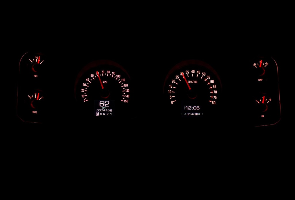Dakota Digital RTX Direct-Fit Gauge Kits for 1970-1978 CAMARO - RTX-70C-CAM-X 