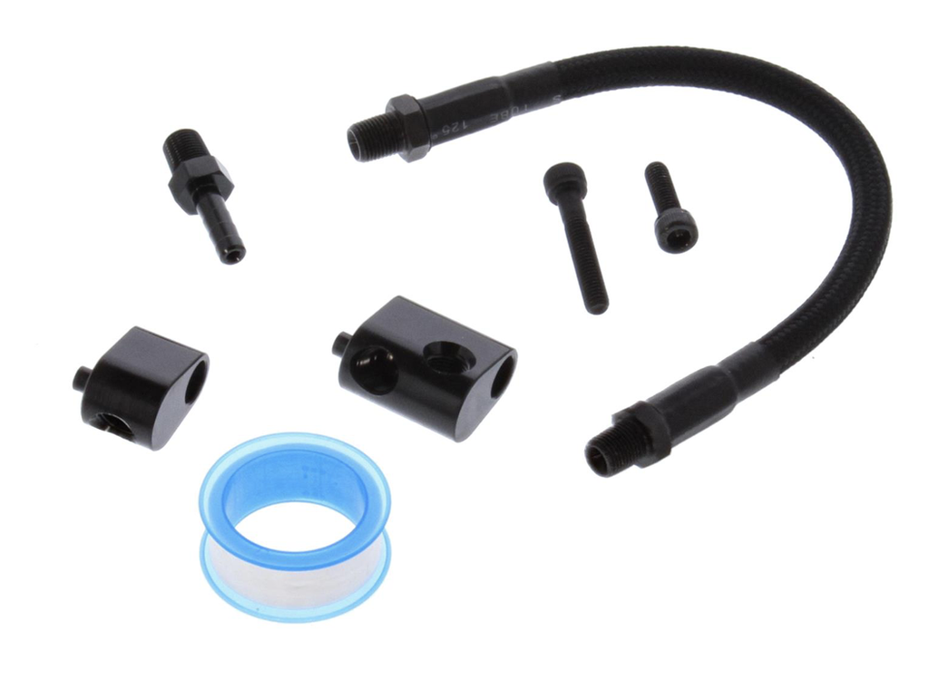 Summit Racing SUM-220960-B - Summit Racing™ Coolant Steam Port Crossover Kits