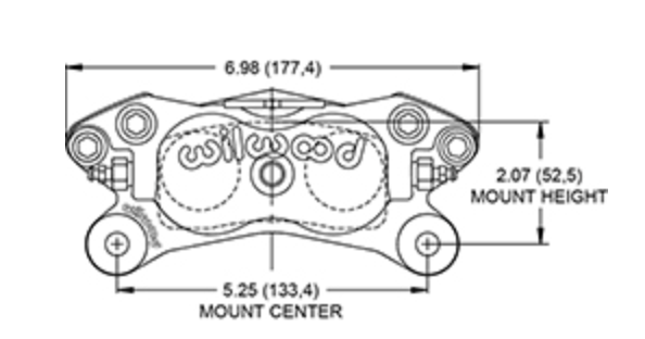 Forged Dynalite Internal Caliper – Part No: 120-13846 