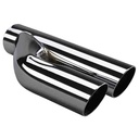 Jones Exhaust JTT200R: Chrome Exhaust Tip Dual Truck Style 6.5"