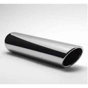 Jones Exhaust JAC418-MP: Powder Coated Midnight Pearl Exhaust Tip Angle Cut 4"