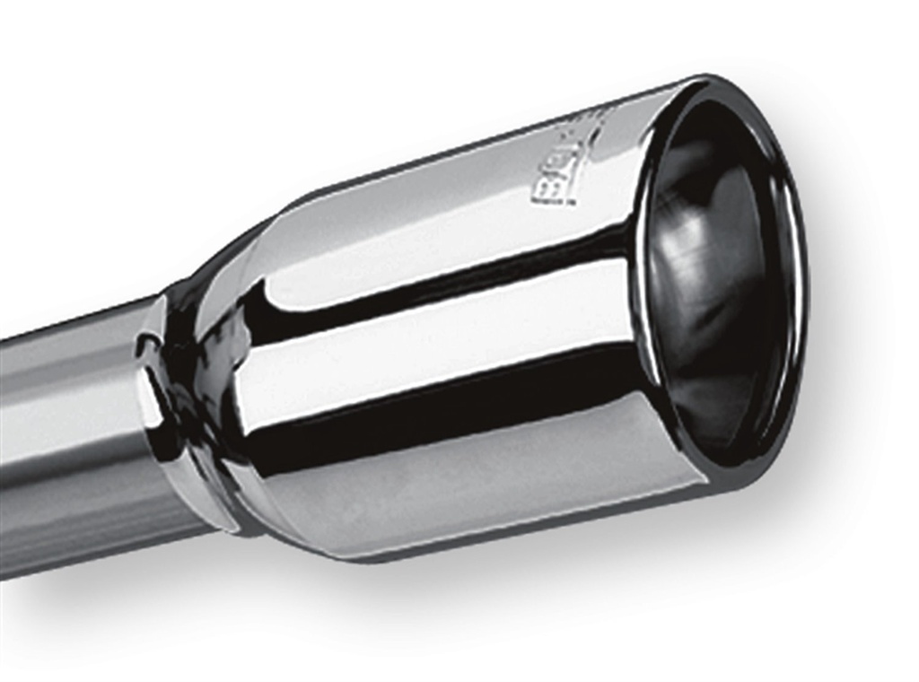 Borla 20153: Stainless Steel Exhaust Tip Outlet Size: 3-5/8" x 2-1/2"