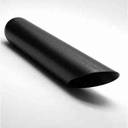 Jones Exhaust IRAC31212-BV: Powder Coated Black Exhaust Tip Rolled Angled 3.5"