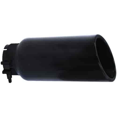 Go Rhino GRT225310B: Round Exhaust Tip Black Powdercoat