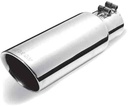 Gibson Performance Exhaust 500427: Stainless Steel Slash Cut Dual Walled Exhaust Tip Inlet: 3"
