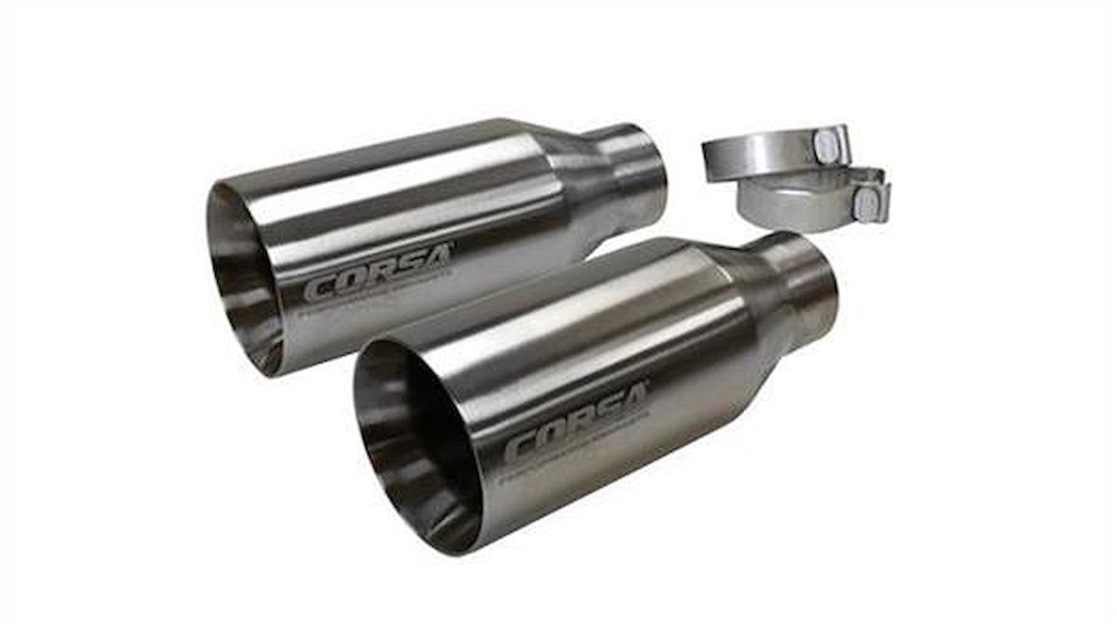Corsa 14051: Pro Series Clamp-On Exhaust Tip 3 in. Inlet/5 in. Outlet