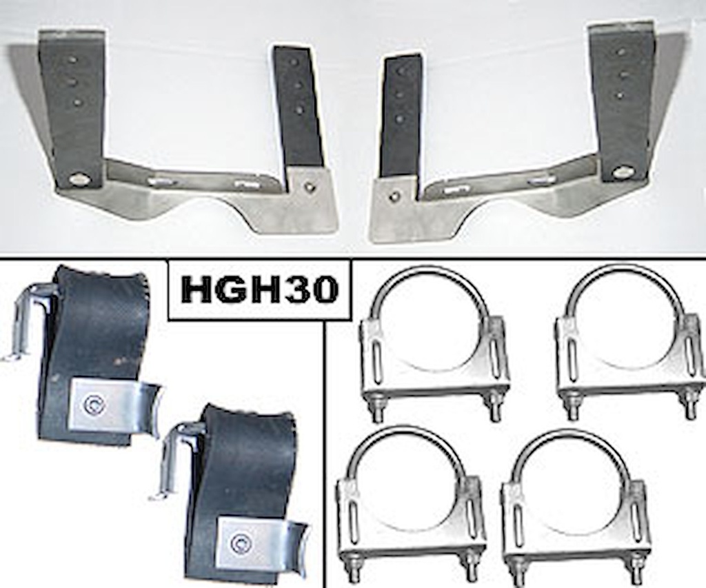 Pypes Performance Exhaust HGH30: Exhaust Hanger Kit 1964-1972 Pontiac GTO