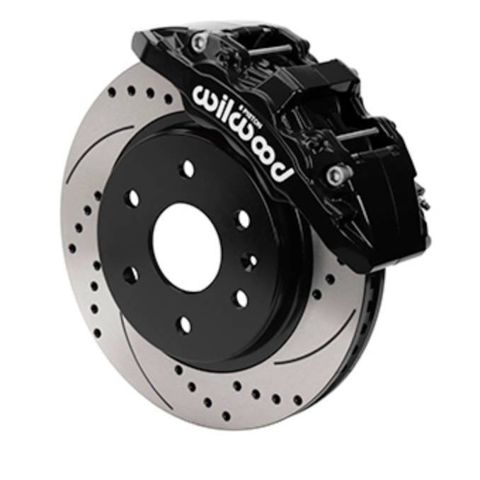 Wilwood AERO6-DM Direct Mount Truck Brake Kits BLACK