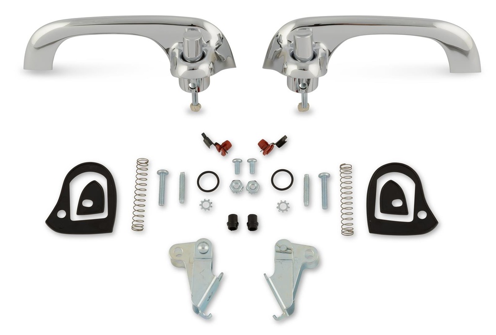 Scott Drake Outside Door Handles for 1967-1968 COUGAR, MUSTANG, 1970-1973 MAVERICK - C7ZZ-6522404-5P 