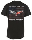 Born In The USA Corvette T-Shirt, Large