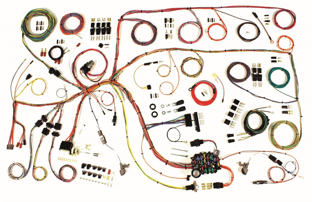 American Autowire Classic Update Series Wiring Harness Kits for 1960-1965 COMET, 1960-1964 FALCON - 510379 