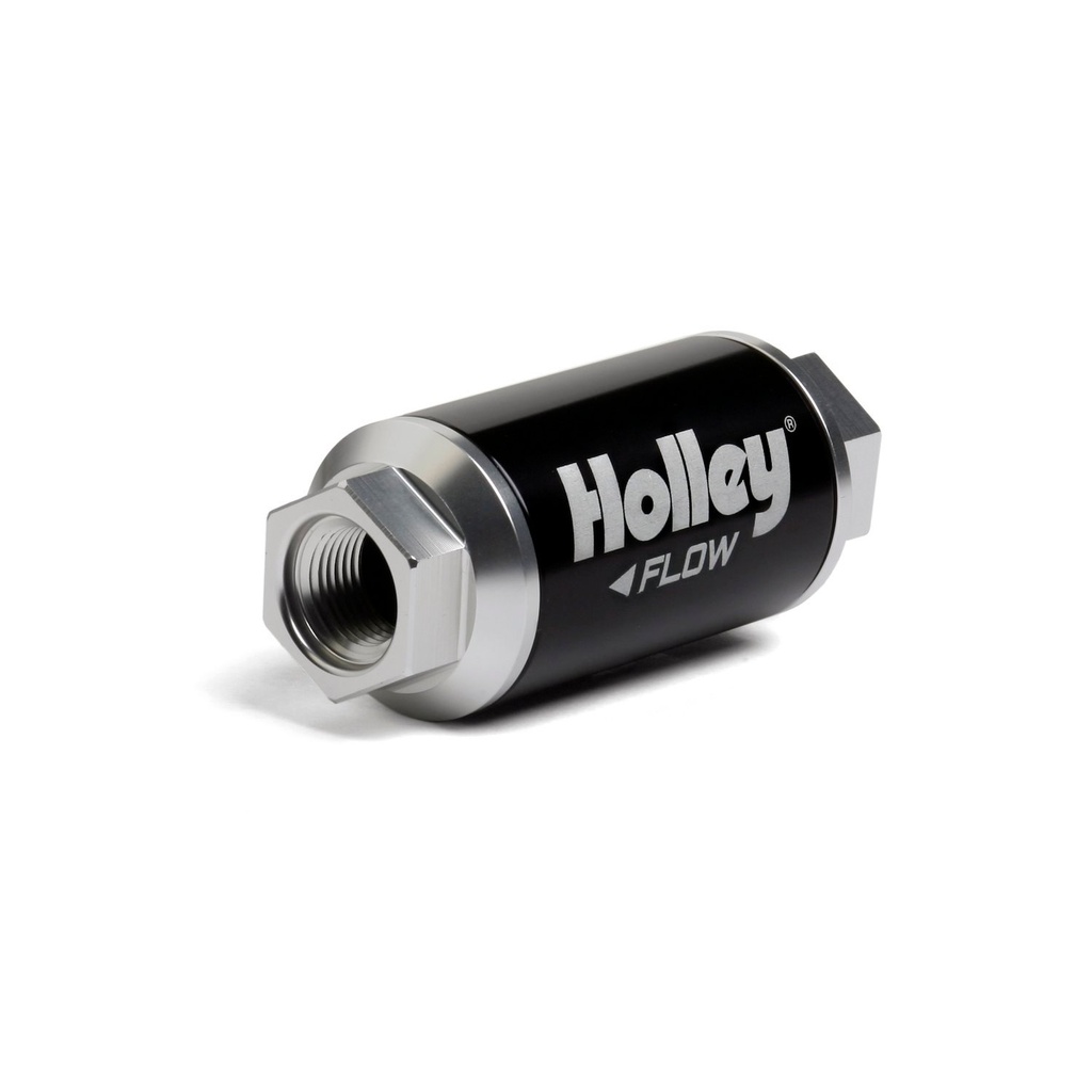 Holley 162-550: 162-550 HP Billet Fuel Filter 3/8" NPT