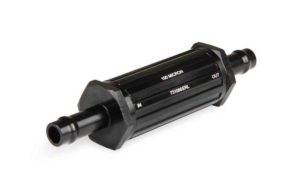 Earl's 731066ERL: Vapor Guard Fuel Filter with 100-Micron Element