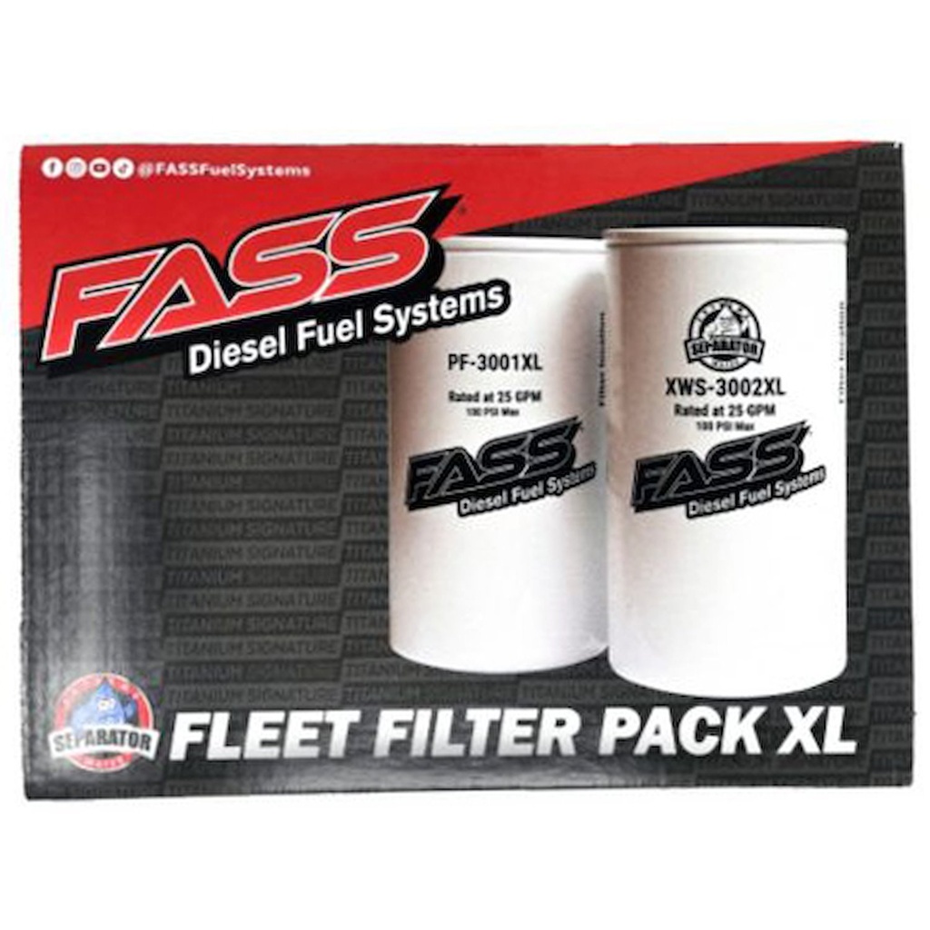 FASS Fuel Systems FLP3000XL: FLP3000XL Fuel Systems Fleet Filter Pack XL