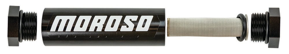 Moroso 65231: In-Line Fuel Filter 3/8" NPT Fittings