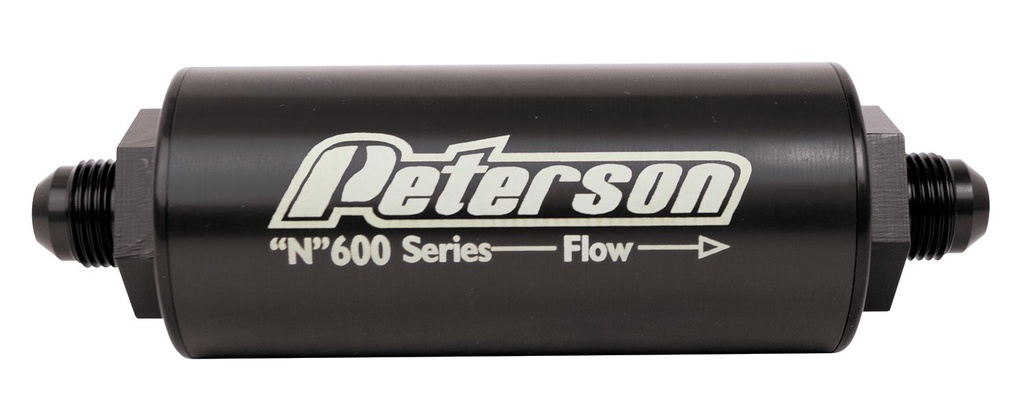 Peterson Fluid Systems 09-0620: 100 Micron Fuel Filter -6 An Fittings