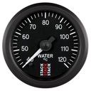 AutoMeter WATER TEMP, PRO STEPPER MOTOR, 52MM, BLK, 40-120 °C, 1/8" NPTF MALE