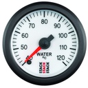 AutoMeter WATER TEMP, PRO STEPPER MOTOR, 52MM, WHT, 40-120 °C, 1/8" NPTF MALE