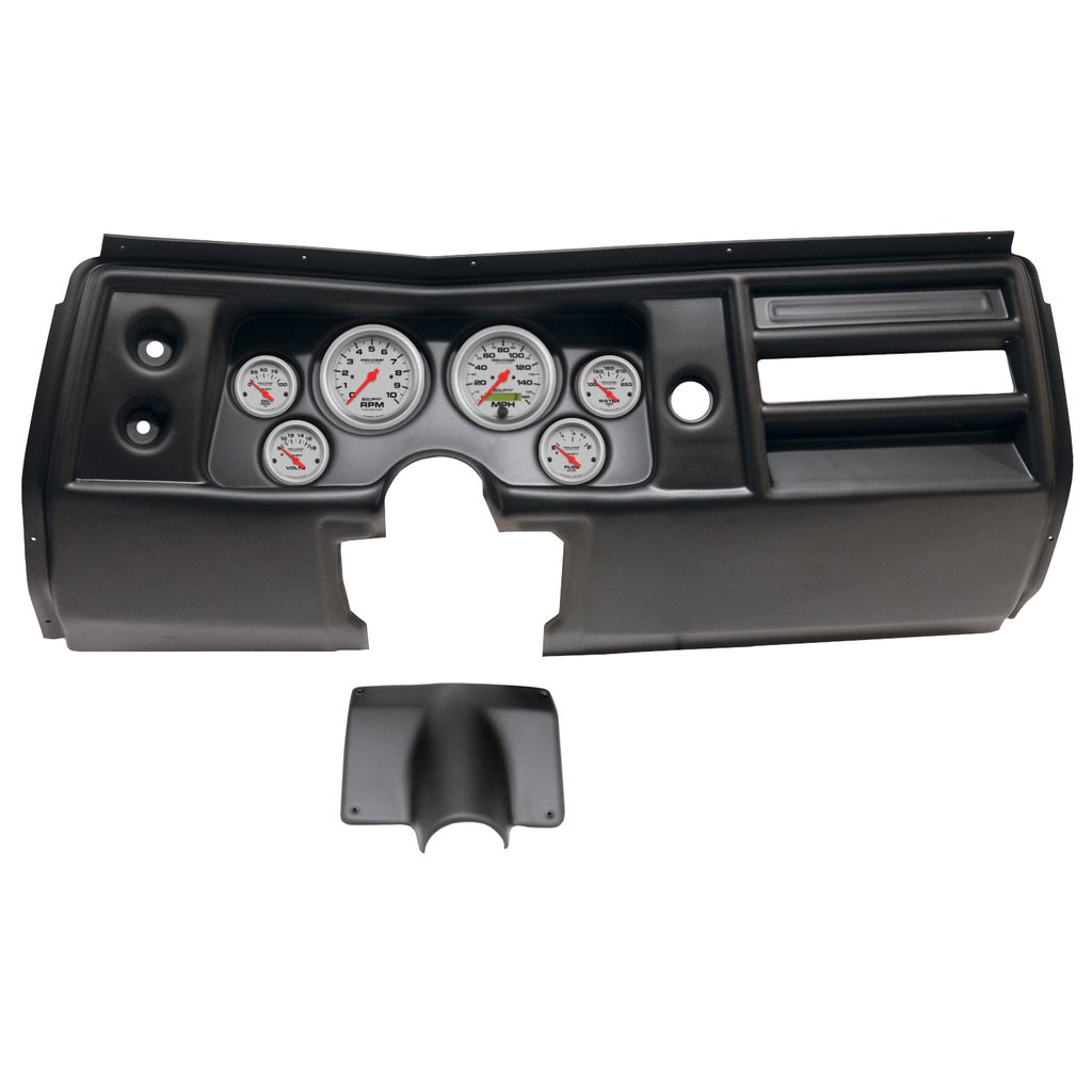AutoMeter GAUGE KIT, 6 PC, (3 3/8" X2, 2 1/16" X4), CHEVY CHEVELLE NO VENT 68, ULTRA-LITE