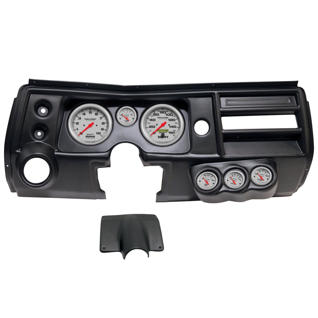 AutoMeter GAUGE KIT, 6 PC, (5" X2, 2 1/16" X4), CHEVY CHEVELLE VENT 68, ULTRA-LITE