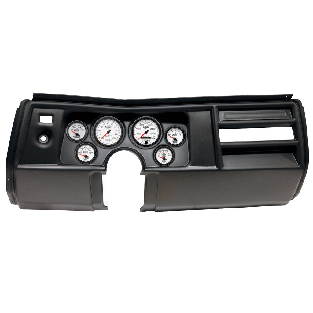 AutoMeter GAUGE KIT, 6 PC, (3 3/8" X2, 2 1/16" X4), CHEVELLE/EL CAMINO/MALIBU 69 NO VENT, PHANTOM II