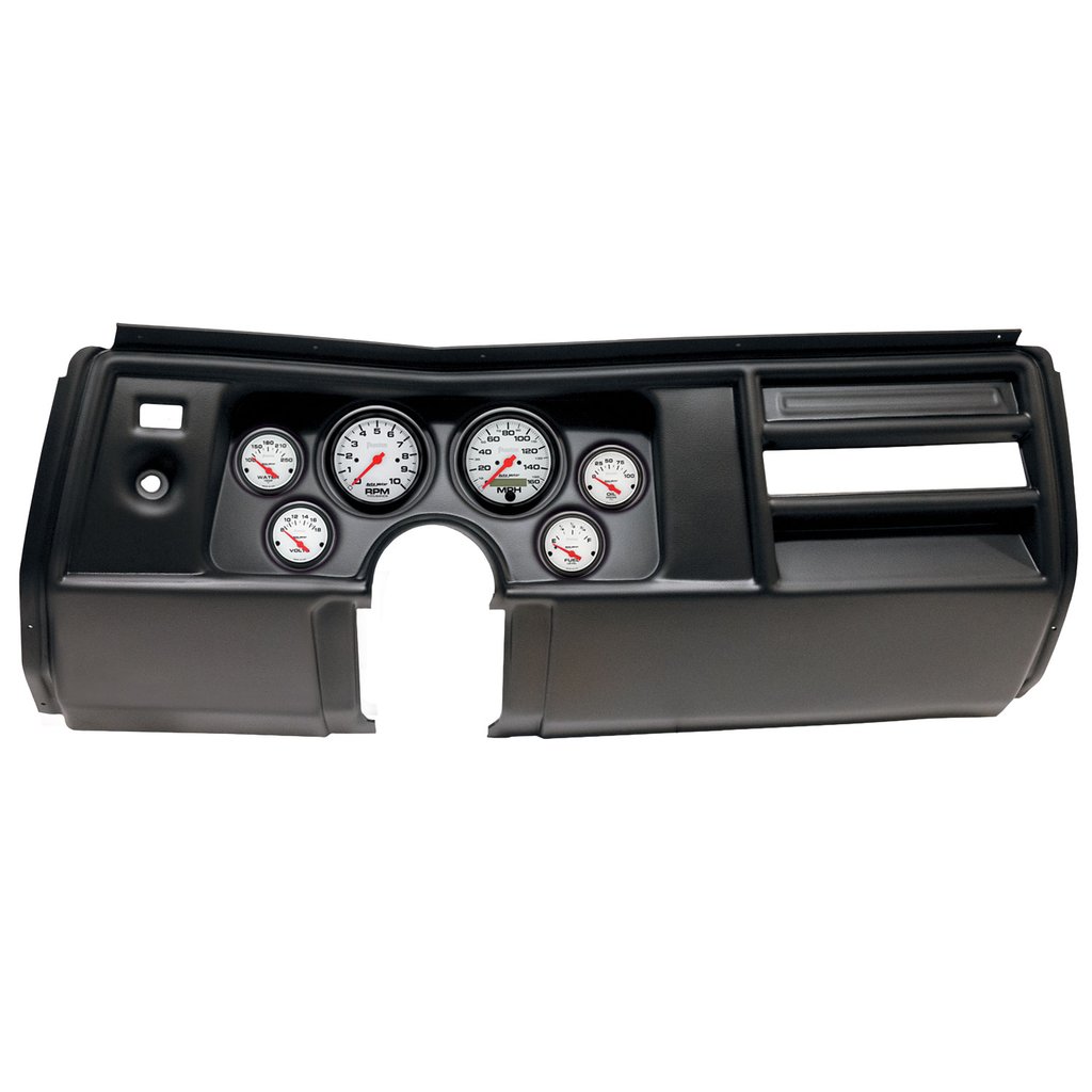 AutoMeter GAUGE KIT, 6 PC, (3 3/8" X2, 2 1/16" X4), CHEVELLE/EL CAMINO/MALIBU 69 NO VENT, PHANTOM