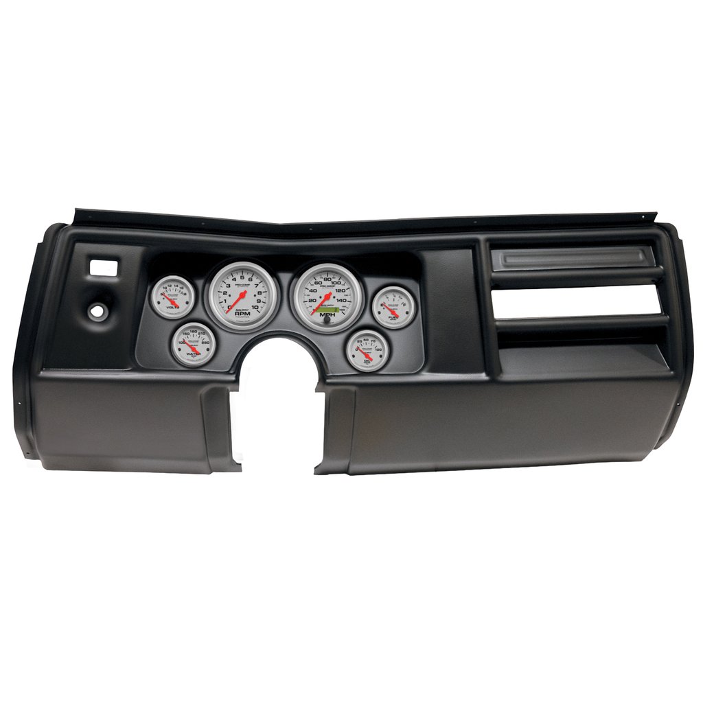 AutoMeter GAUGE KIT, 6 PC, (3 3/8" X2, 2 1/16" X4), CHEVELLE/EL CAMINO/MALIBU 69 NO VENT, ULTRA-LITE