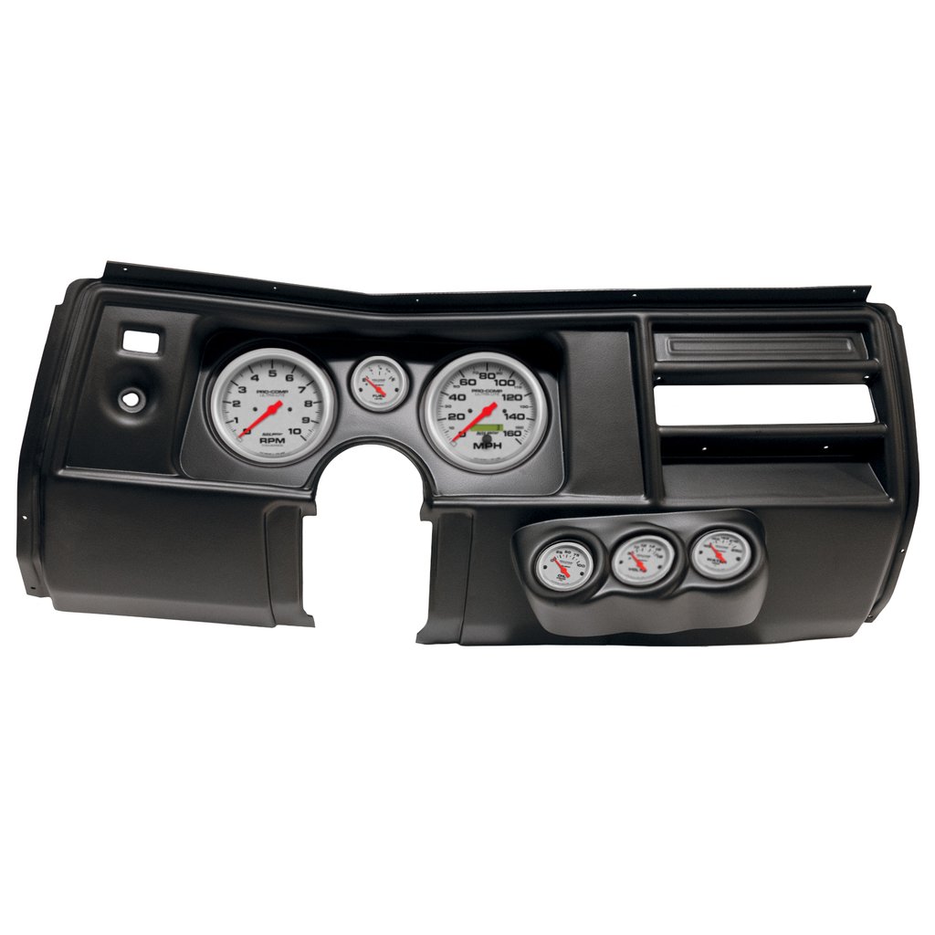 AutoMeter GAUGE KIT, 6 PC, (5" X2, 2 1/16" X4), CHEVY CHEVELLE NO VENT 69, ULTRA-LITE