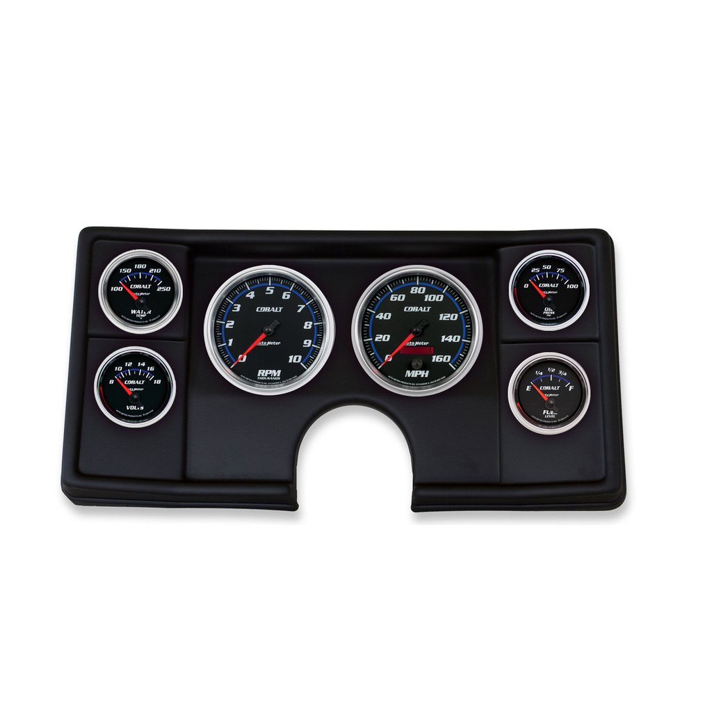 AutoMeter GAUGE KIT, 6 PC, MALIBU/EL CAMINO/MONTECARLO 82-87, COBALT