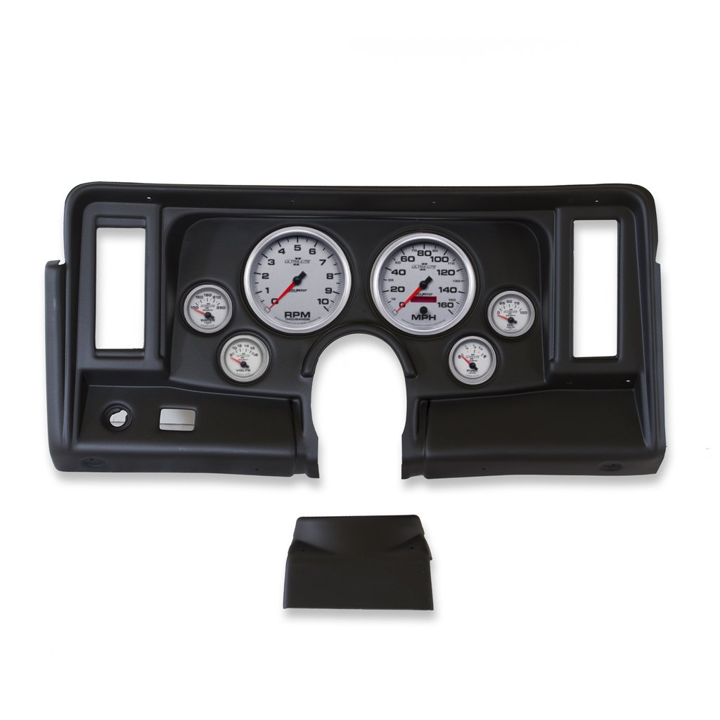 AutoMeter GAUGE KIT, 6 PC, NOVA 69-76, TACH/MPH/FUEL/OILP/WTMP/VOLT, ULTRA-LITE II