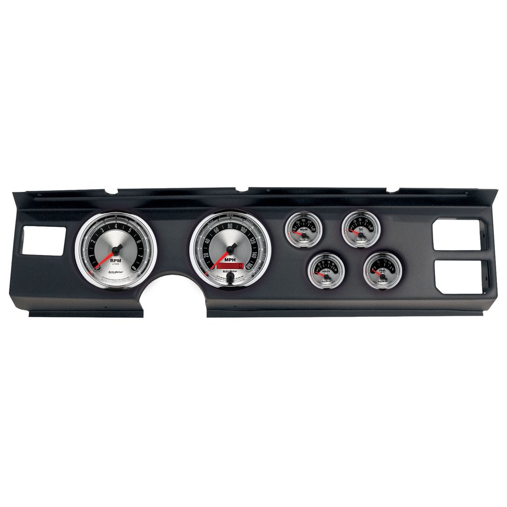 AutoMeter GAUGE KIT, 6 PC, (5" X2, 2 1/16" X4), PONTIAC FIREBIRD 82-84, AMERICAN MUSCLE