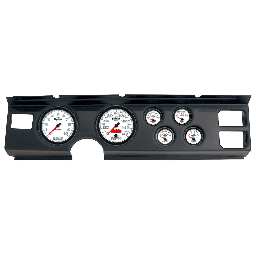 AutoMeter GAUGE KIT, 6 PC, (5" X2, 2 1/16" X4), PONTIAC FIREBIRD 82-84, PHANTOM II
