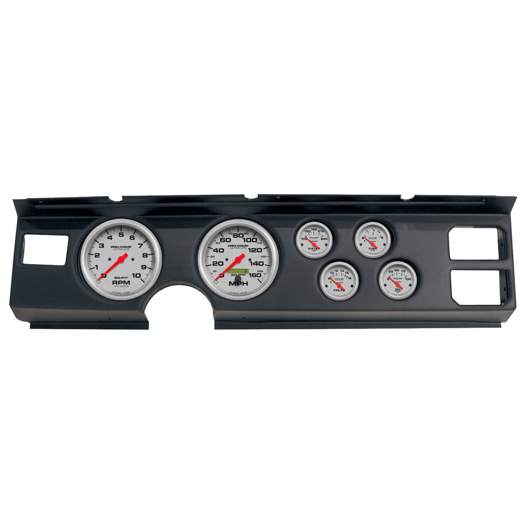 AutoMeter GAUGE KIT, 6 PC, (5" X2, 2 1/16" X4), PONTIAC FIREBIRD 82-84, ULTRA-LITE