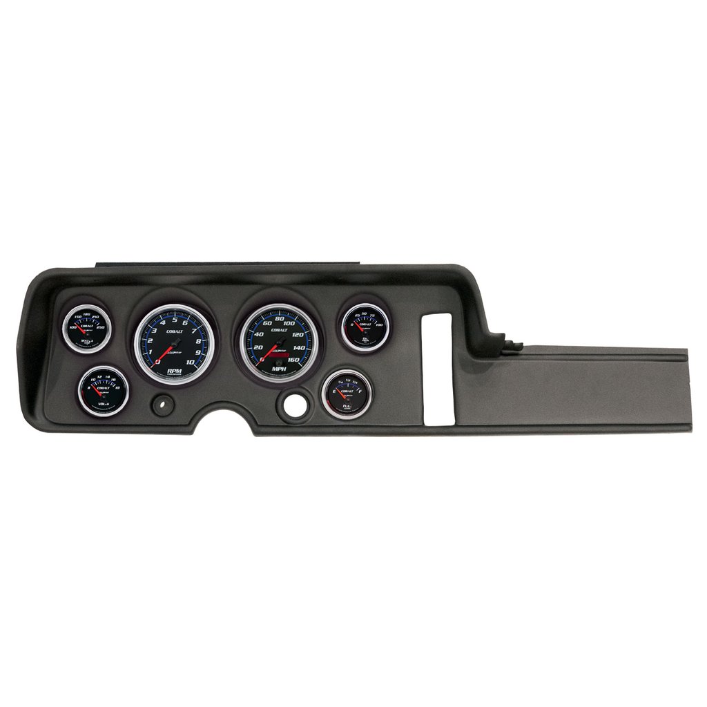 AutoMeter GAUGE KIT, 6 PC, (3 3/8" X2, 2 1/16" X4), PONTIAC GTO/LEMANS 68, COBALT