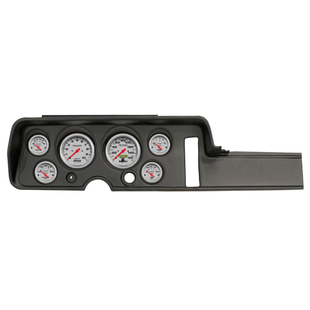 AutoMeter GAUGE KIT, 6 PC, (3 3/8" X2, 2 1/16" X4), PONTIAC GTO/LEMANS 68, ULTRA-LITE