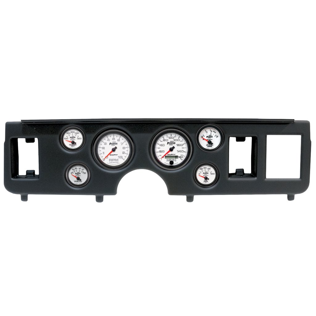 AutoMeter GAUGE KIT, 6 PC, (3 3/8" X2, 2 1/16" X4), FORD MUSTANG 79-86, PHANTOM II