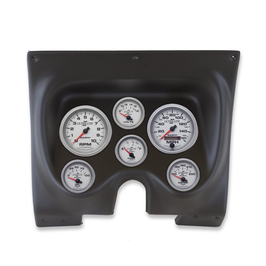 AutoMeter GAUGE KIT, 6 PC, CAMARO/FIREBIRD 67-68, TACH/MPH/FUEL/OILP/WTMP/VOLT, ULTRA-LITE II