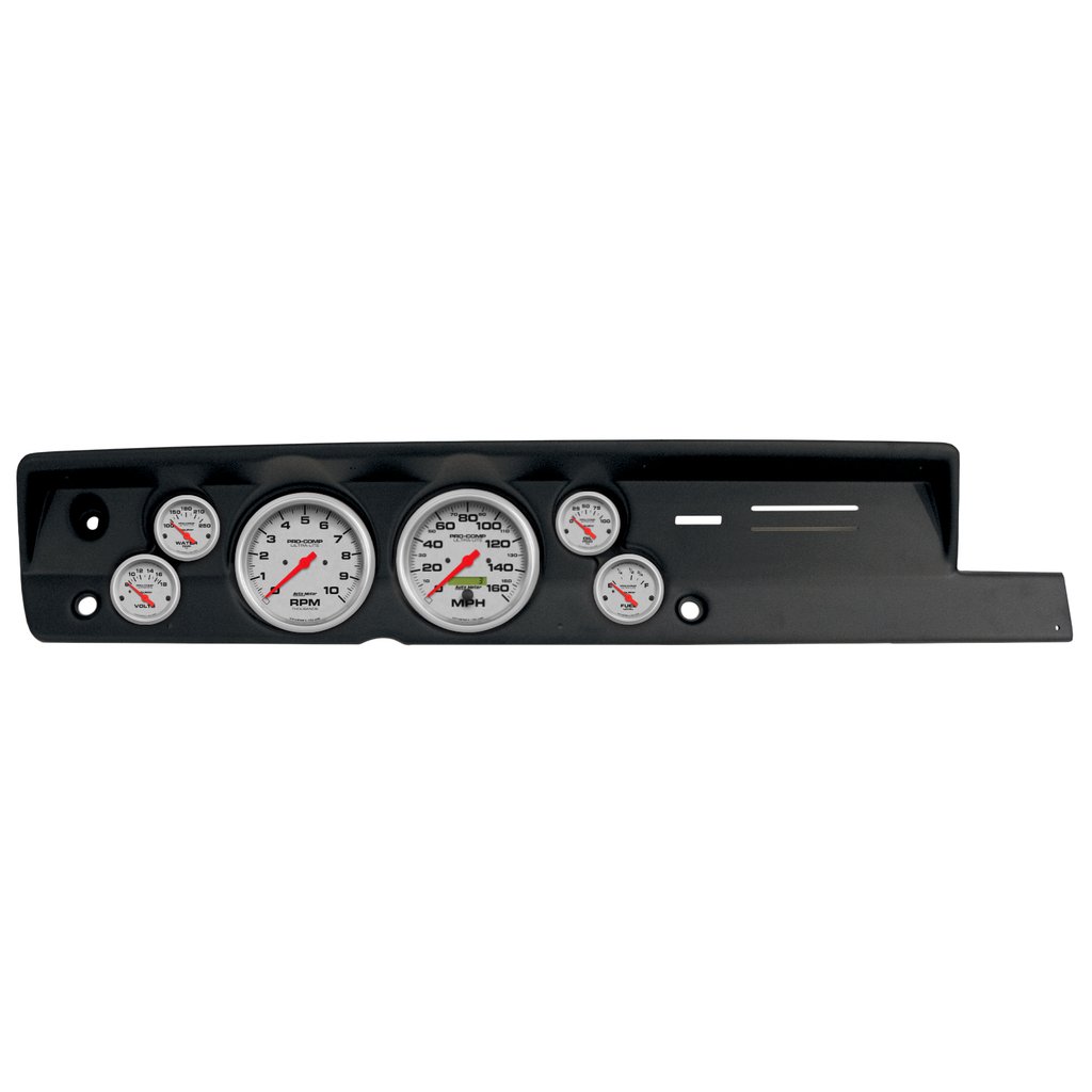 AutoMeter GAUGE KIT, 6 PC, (5" X2, 2 1/16" X4), PLYM CUDA HEAT 67-69, ULTRA-LITE