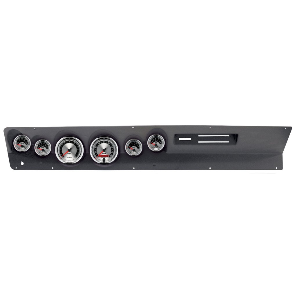 AutoMeter GAUGE KIT, 6 PC, (3 3/8" X2, 2 1/16" X4), DODGE DART 67-69, AMERICAN MUSCLE