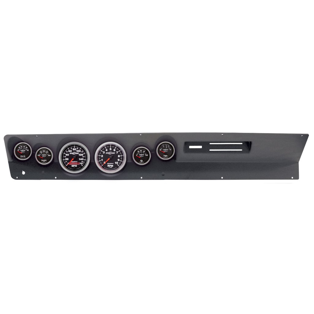 AutoMeter GAUGE KIT, 6 PC, (3 3/8" X2, 2 1/16" X4), DODGE DART 67-69, SPORT-COMP II