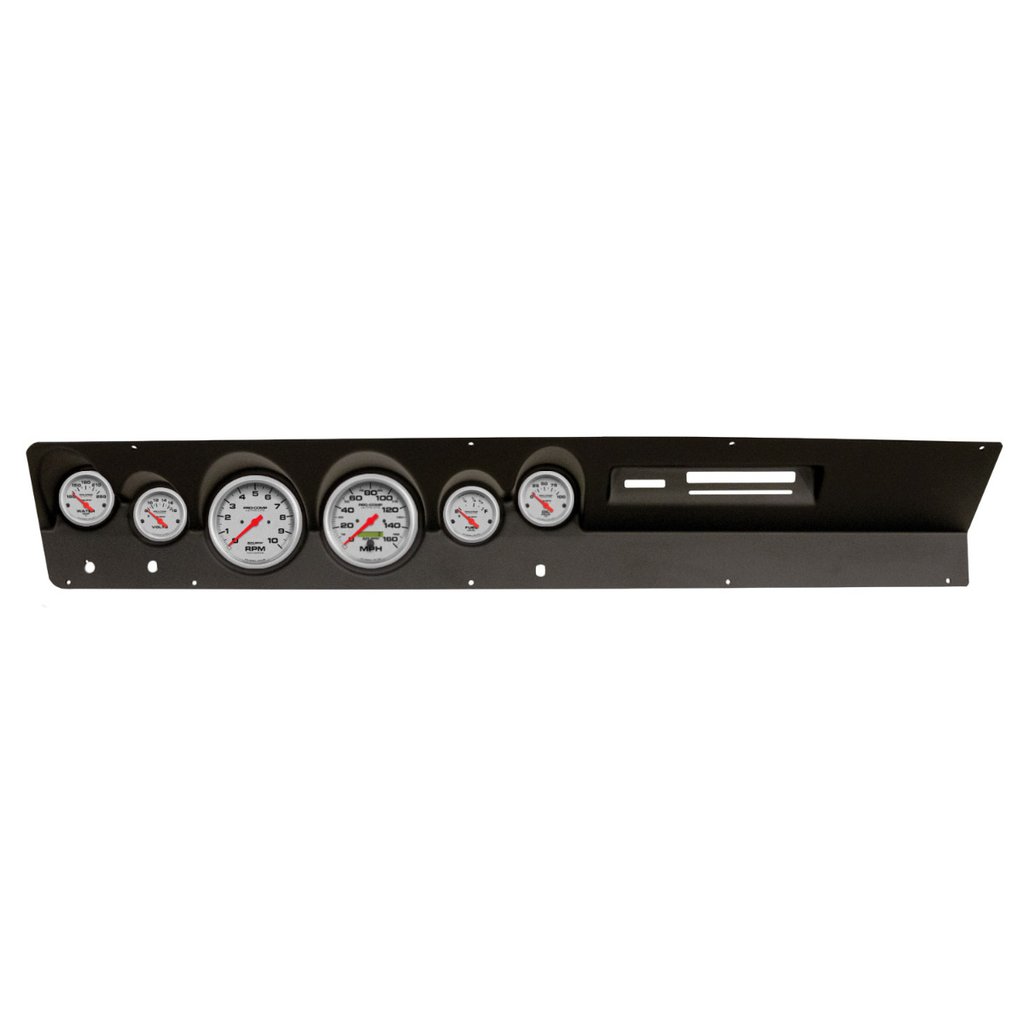 AutoMeter GAUGE KIT, 6 PC, (3 3/8" X2, 2 1/16" X4), DODGE DART AC 67-69, ULTRA-LITE
