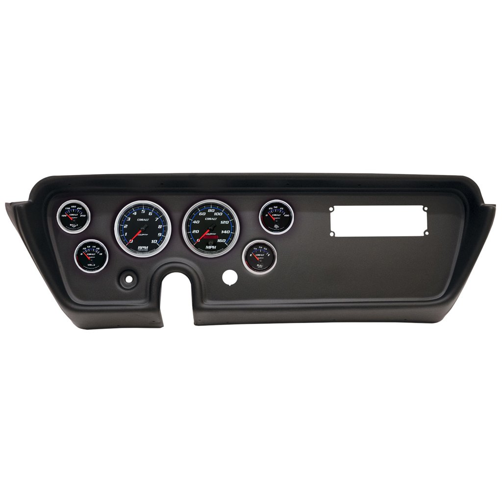 AutoMeter GAUGE KIT, 6 PC, (3 3/8" X2, 2 1/16" X4), PONTIAC GTO/LEMANS 67, COBALT